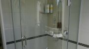 Corner Glass Framess Shower